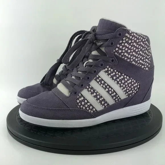 adidas Shoes Adidas Neo Super Wedge High Top Suede Shoes